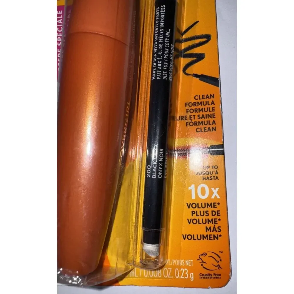 CoverGirl Lash Blast Volume Mascara #825 Very Black & #200 Eye Pencil Onyx
